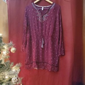 Xhilaration | Mini Dress Maroon